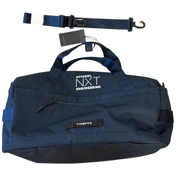 Timbuk2 Player Duffel Bag NXT Engineering Nautical Blue Small Gym Travel - Picture 1 of 6